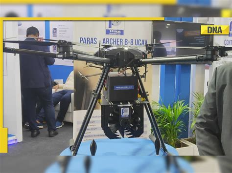 paras aerospace showcases archer  ucav attack drone  defexpo