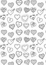 Coloring Pages Printable Spring Heart Paper Papers Ausmalbilder Round A4 Chose Below Thumbnail Favorite Just Click sketch template
