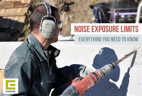 noise exposure limits