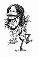 Grohl Dave 25th sketch template