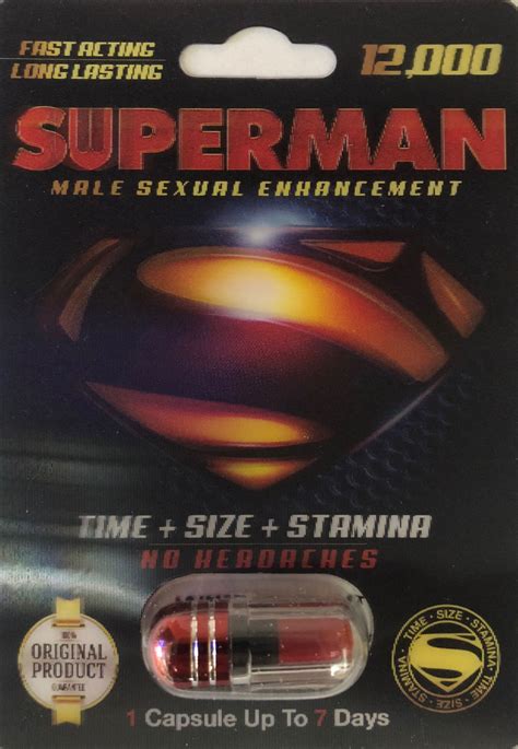 superman12000 men sexual supplement enhancement pill