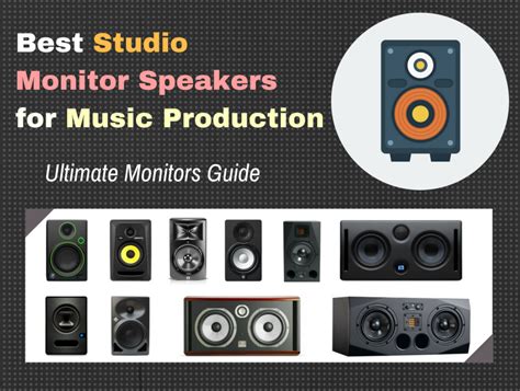 studio monitor speakers  recording mixing mastering