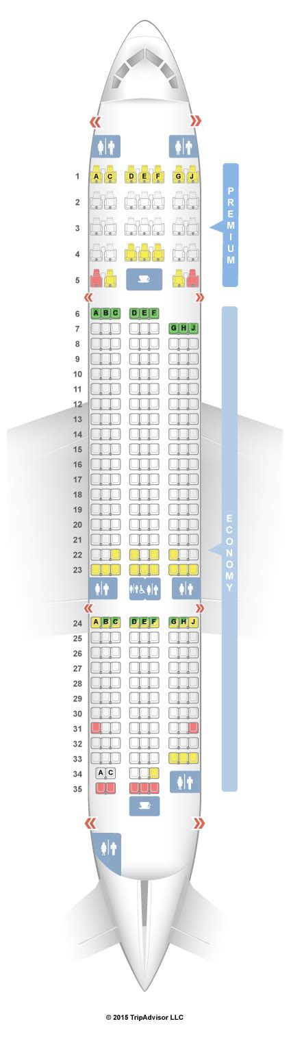 Air India Boeing 787 8 Dreamliner Seating Chart