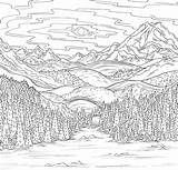 Landschaft Berge Adulte Berglandschaft Erwachsene Landscape Wald Städtische sketch template