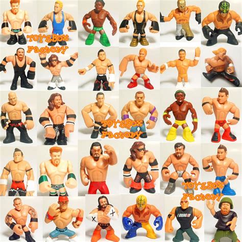 wwe rumblers miz randy orton sheamus kofi kingston action figures