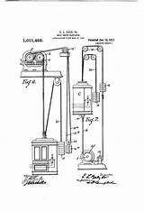 Patent Patents Elevator Drawing Belt Drive Google sketch template