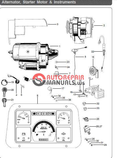 mahindra tractor  series parts manual auto repair manual forum heavy equipment forums