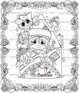 Coloring Besties Digi Tm Stamp Instant Letters Doll Featured Books Pages sketch template