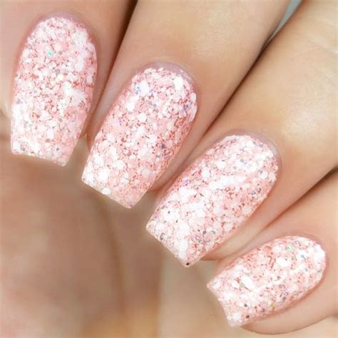 Dip Powder D496 Pinking Of Sparkle Pink Glitter Nails Sparkle