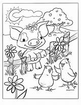 Piglet Farm Downloadable sketch template