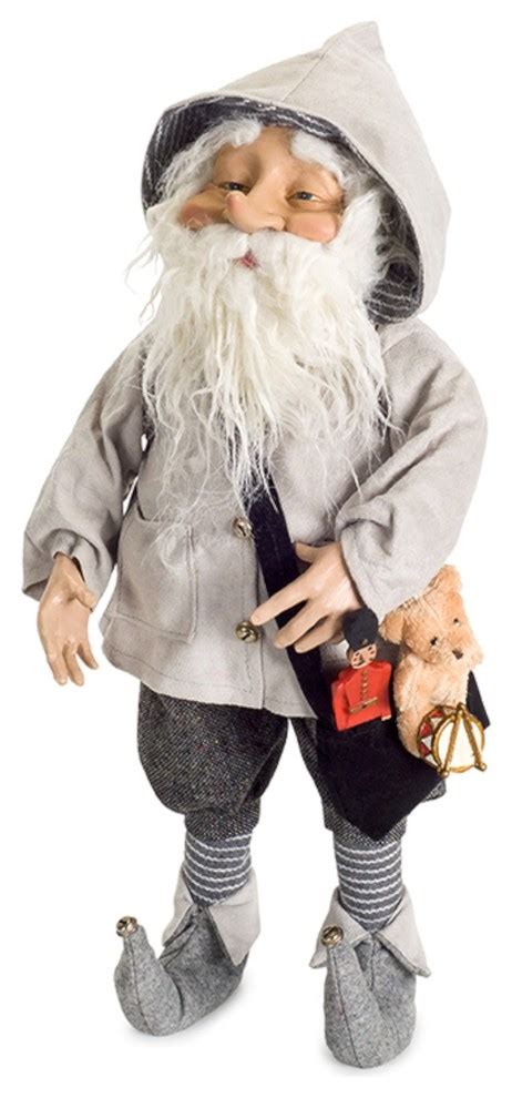 yule man  polyesterresin contemporary holiday accents  figurines  melrose