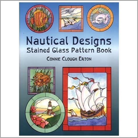 Nautical Designs Stained Glass Pattern Book Franklin Art