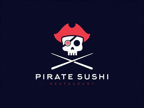 pirate sushi  yuri kartashev  dribbble