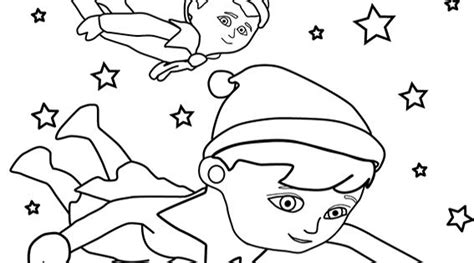 elf   shelf coloring pages christmas coloring pages