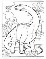 Apatosaurus Weighed Herbivore sketch template