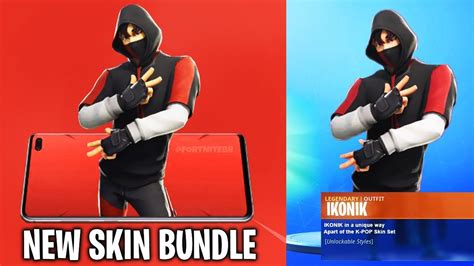 unlock ikonik skin bundle  fortnite exclusive samsung skin