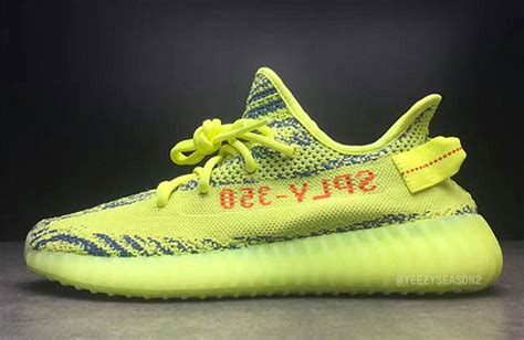update adidas yeezy boost   semi frozen yellow  gum soles  clothing