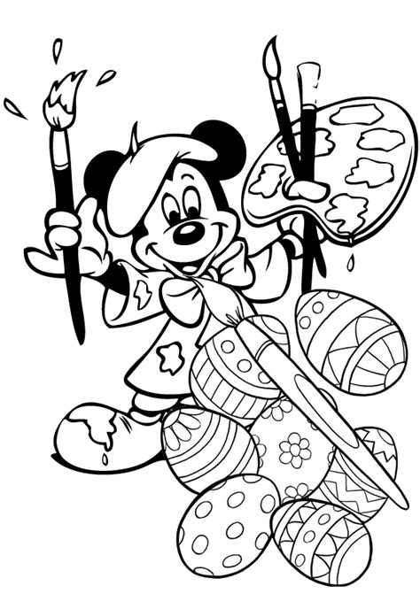 delight  toddler  disney easter coloring pages