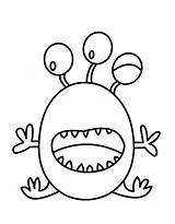 Monstertjes Downloaden Uitprinten sketch template