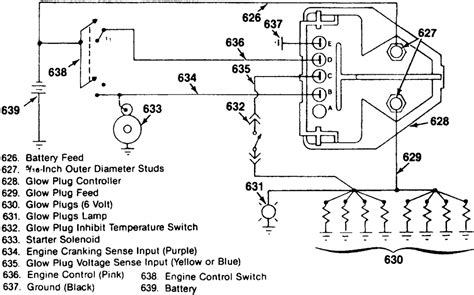 chevy glow plug wiring diagram