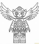 Lego Chima Coloring Pages Eris Eagle Color Printable Legends Clipart Drawing Characters Prints Book Choose Board Coloringpagesonly sketch template