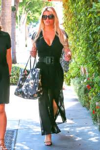 jessica simpson shows off plenty of cleavage in a gothic