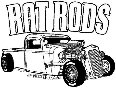 coloring pages monster trucks hot rods sketch coloring page