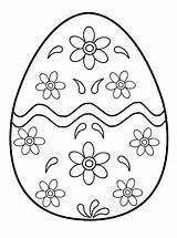 Easter Egg Coloring Eggs Pages Printable Print Colouring Designs Dinosaur Decorating Adults Color Drawing Blank Templates Plain Kids Template Printables sketch template