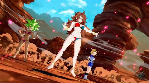 Anime Feet Dragon Ball Fighter Z Android 21 Bikini