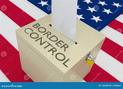 border control concept stock illustration illustration  identity