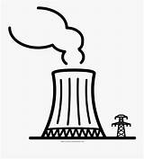 Nuclear Plant Power Coloring Clipart Icon Clipartkey sketch template
