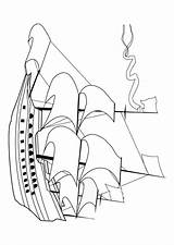 Colorear Barco Siglo Velero Segelschiff Veliero Malvorlage Eeuw Zeilschip 17e 17esimo Secolo Jahrhundert Kleurplaat Disegno Educolor sketch template