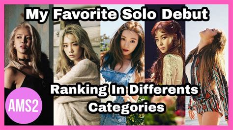 Snsd My Favorite Debut Ranking In Differents Categories Youtube