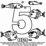 Number Coloring Pages Numbers Crayola Five Kids Easy Colouring Fish Print Printable Counting Sheets Make Four Two Count Three Book sketch template