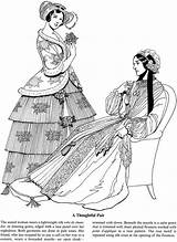 Dover Fashions Adulte Colorier Princesse sketch template