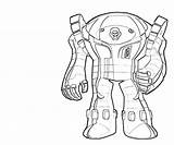 Dynamo Mechine Crimson Drawing Coloring Pages Lowland Seed Getdrawings sketch template