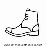 Stiefel Colorear Botas Print Ultracoloringpages sketch template