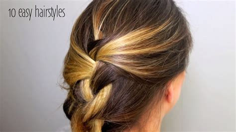 stylevia top  easy hairstyles  set   minutes
