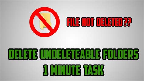 delete folder  file  dont   delete  windows  delete folder