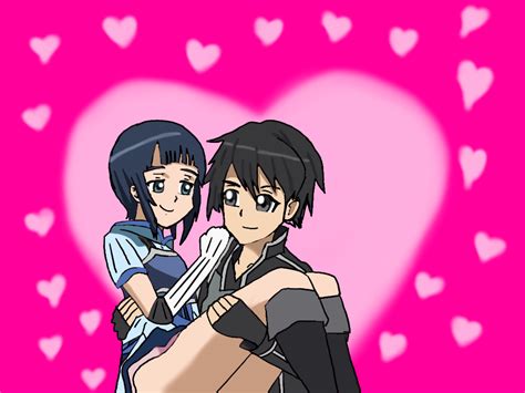 sword art online kirito x sachi valentines by