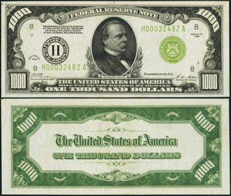 dollar bill front