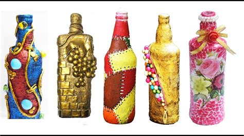 bottle decoration ideas easy diy ideas  transforming waste bottle bottles decoration