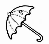 Umbrella Clipart Coloring Printable Line Template Clip Drawing Outline Cute Sheet Kids Cliparts Drawings Pages Templates Umbrellas Colouring Color Use sketch template