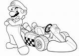 Mario Kart Coloring Pages Kids Super Wii Printable Print Bros Peach Sheets Drawing Colouring Cart Color Characters Go Racing Getdrawings sketch template