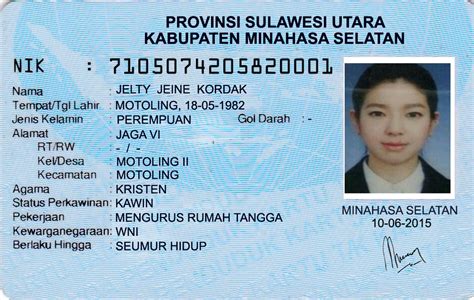 fake ktp id card indonesia  jacksenr  deviantart