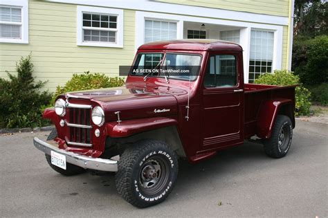 willys pickup information   momentcar
