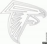 Atlanta Falcons Logo Coloring Football Team Nfl Georgia Pages Nfc South American Division Stencil Printable Falcon Helmet Logos Painting Choose sketch template