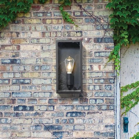 wall light outdoor black mersey lantern wall light