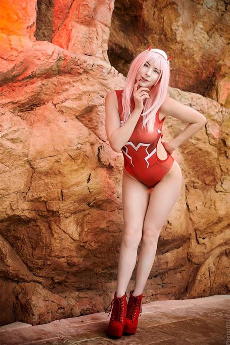 cosplay darling in the franxx zero two swimsuit
