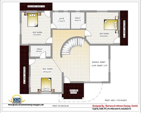 april  kerala home design  floor plans  houses